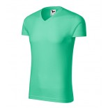 Tričko pánske Slim Fit V-neck