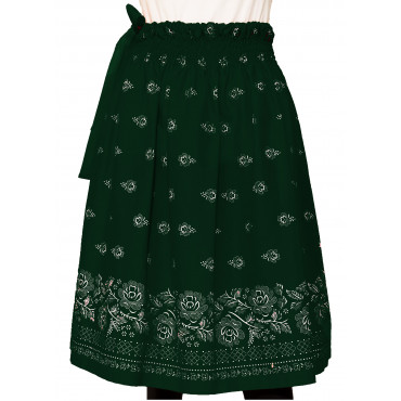 Folklórna sukňa veľká- zelená