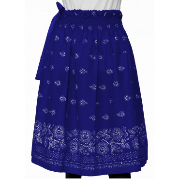 Folklórna sukňa veľká- modrá