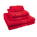 Ajoss Bambusový uterák červený 100x50cm