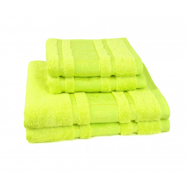 Ajoss Bambusový uterák zelený 100x50cm