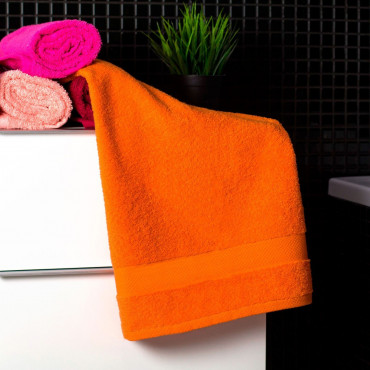 Ajoss Bavlnený uterák pastelovo-oranžovej farby 90x50cm