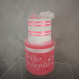 Darček z osušiek: Všetko najlepšie + kvietky 044/0017