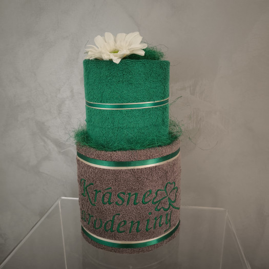 Darček z osušiek: Krásne narodeniny + štvorlístok 092/5415