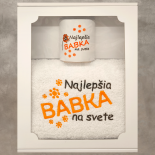 Darčeková krabička 010/1200 Najlepšia babka na svete