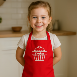 Detská kuchynská zástera s menom 