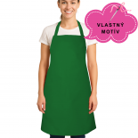 kuchynská zástera s vlastným motívom