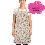 Zástera dámska s vlastným motívom