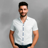 Pánska košeľa vyšívaná