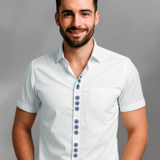 Pánska košeľa vyšívaná