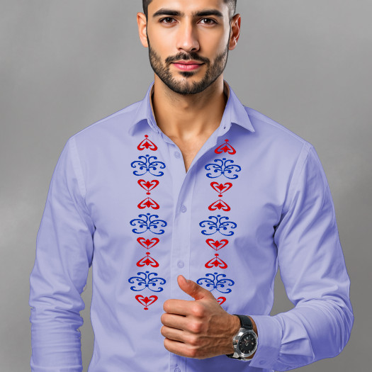 Pánska košeľa vyšívaná