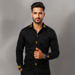 Pánska vinárska košeľa vyšívaná