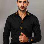 Pánska vinárska košeľa vyšívaná