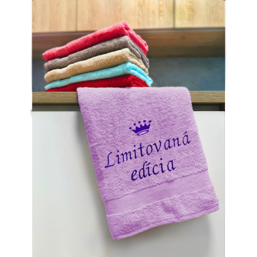 Ajoss osuška s výšivkou Limitovaná edícia + korunka