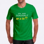 Pánske humorné tričko s výšivkou: nie som DOKONALÝ no a čo?!