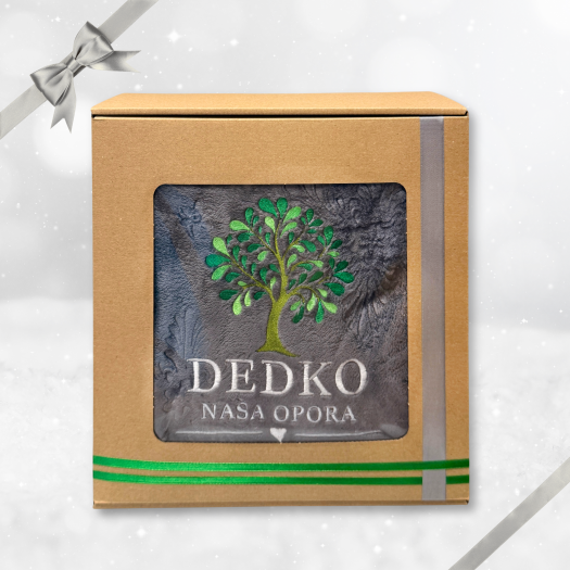 Deka s výšivkou – Dedko, naša opora
