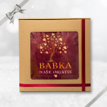 Deka s výšivkou – Babka, naše objatie