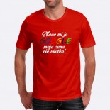 Pánske humorné tričko s výšivkou: Načo mi je GOOGLE moja žena vie všetko !