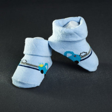 Dojčenské ponožtičky: bledomodré