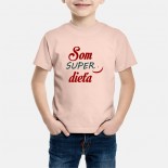 Detské humorné tričko s výšivkou: Som SUPER dieťa + smajlík